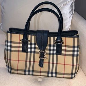 Authentic Burberry Nova Check Handbag